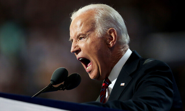 Joe «Big Mouth» Biden har vært «stille og respektfull» om Trump. Helt fram til nå